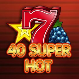 40 Super Hot slot icon by Amusnet Interactive, available at BetBuffoon Casino