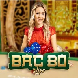 Live Casino logo of Bac Bo from Evolution at BetBuffoon Casino