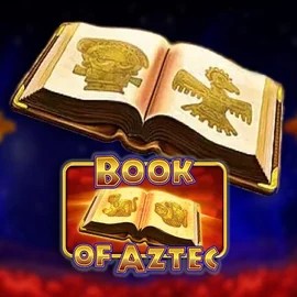 Logo of Book of Aztec from Amatic Industries at BetBuffoon Casino