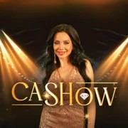 Cash Show slot logo by Galaxsys at BetBuffoon CasinoCash Show