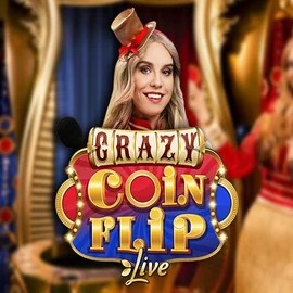 Play the Crazy Coin Flip slot by Evolution on BetBuffoon Casino