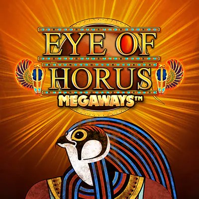 Eye of Horus Megaways slot visual from Blueprint Gaming available on betbuffoon.eu.com