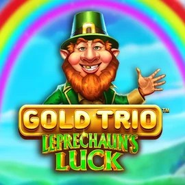 Gold Trio Leprechaun's Luck by Playtech, showcased at betbuffoon.eu.com – game logo