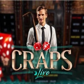 Live Craps by Evolution, showcased at betbuffoon.eu.com – game logo