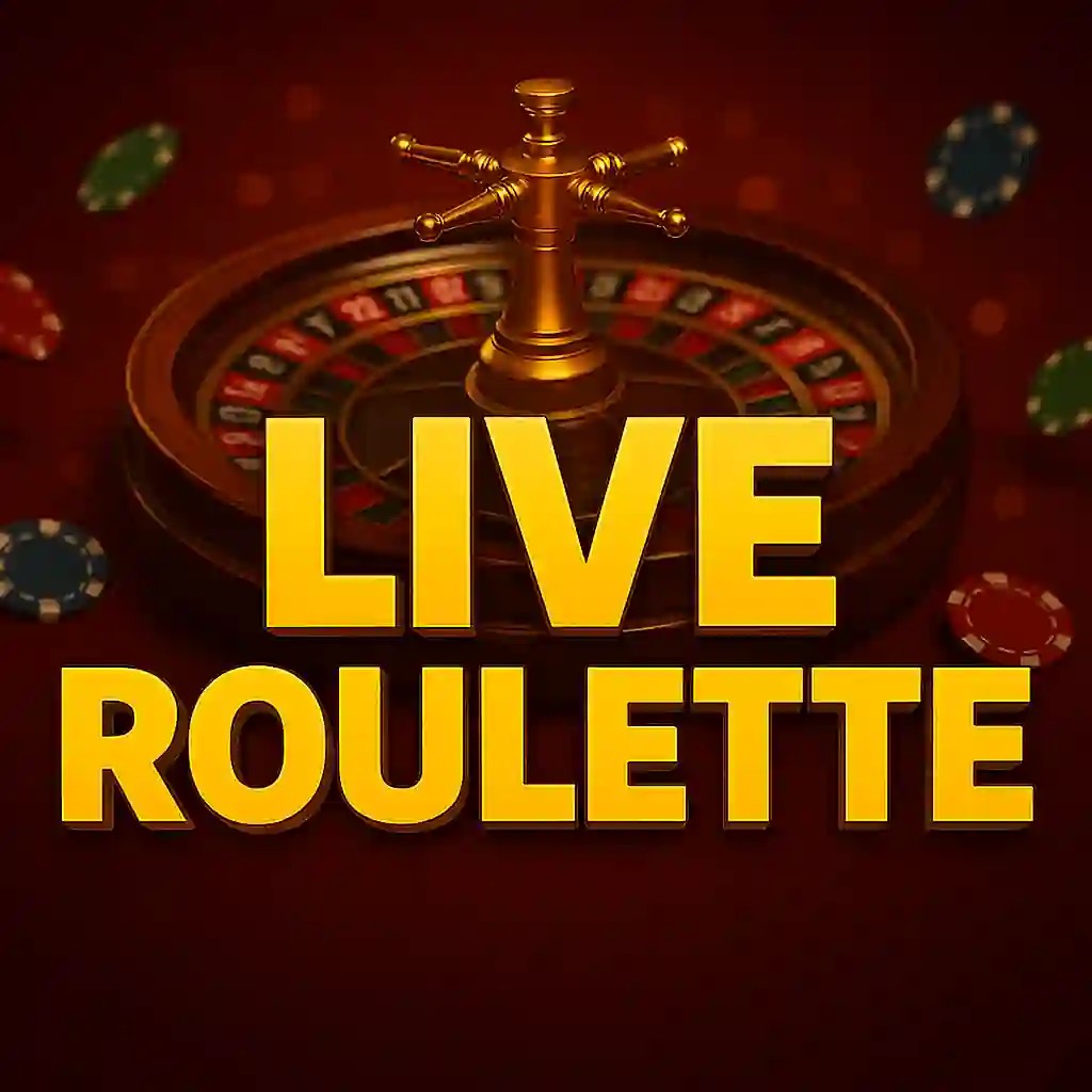Official Live Casino logo: Live Roulette by Evolution at BetBuffoon Casino