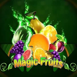 Magic Fruits Deluxe slot logo by Wazdan at BetBuffoon Casino
