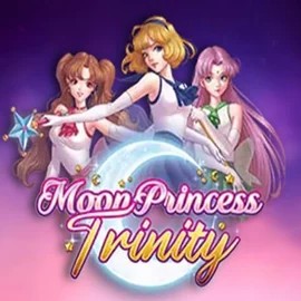 Official Slots logo: Moon Princess Trinity by Play'n GO at BetBuffoon Casino