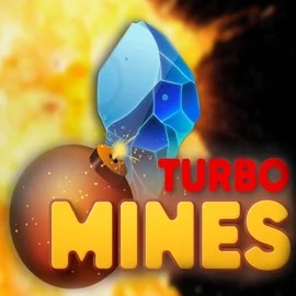 Turbo Mines logo by Turbo Games BetBuffoon Casino
