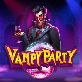 Vampy Party logo by Pragmatic Play at BetBuffoon Casino